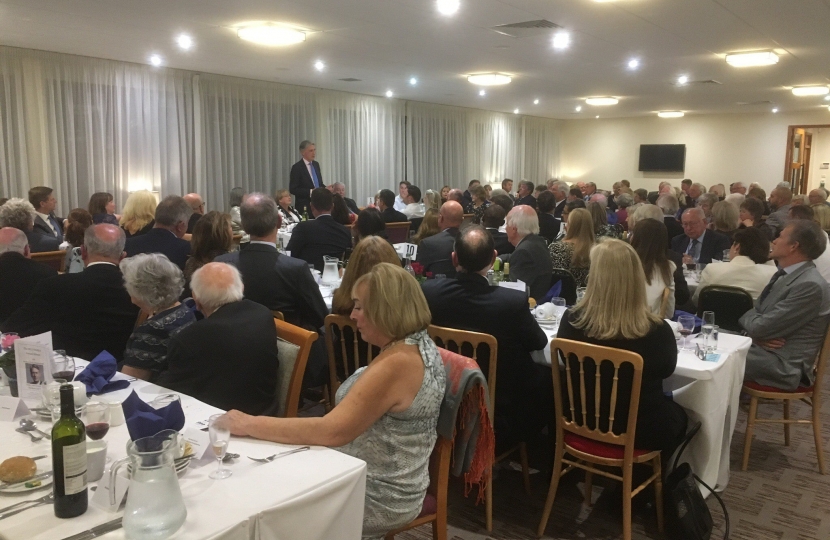 Chancellor Philip Hammond addresses our Annual Dinner