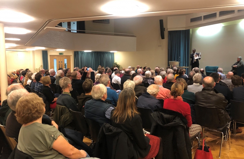 Bim in the Harpenden public meeting