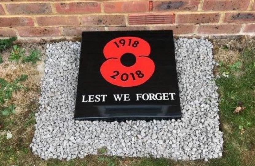 Poppy Plaque