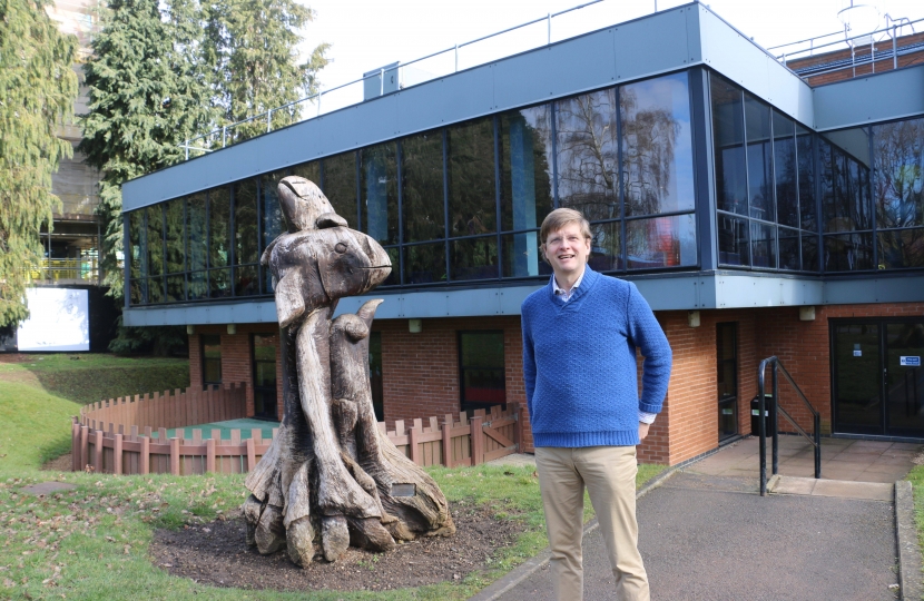 Julian Daly at the Leisure Centre