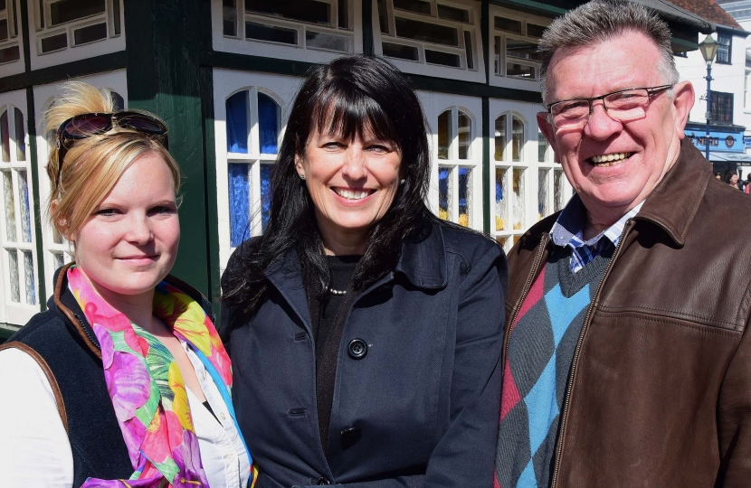 Faye, David and Claire