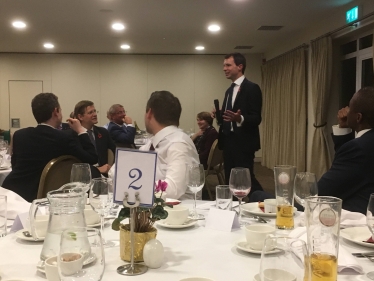 Andrew Bowie addresses the Harpenden Supper