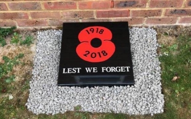 Poppy Plaque