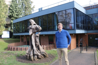 Julian Daly at the Leisure Centre